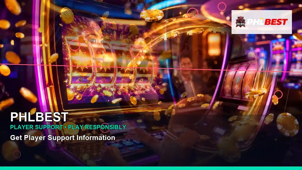 PHLBEST fruit reels online slot games featuring an adult Filipina casino host with a layered collage composition
